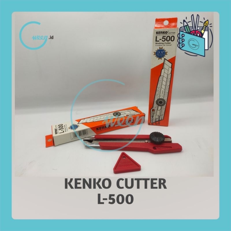 

[ Gween.id ] Kenko Cutter L-500 (Cutter Besar)