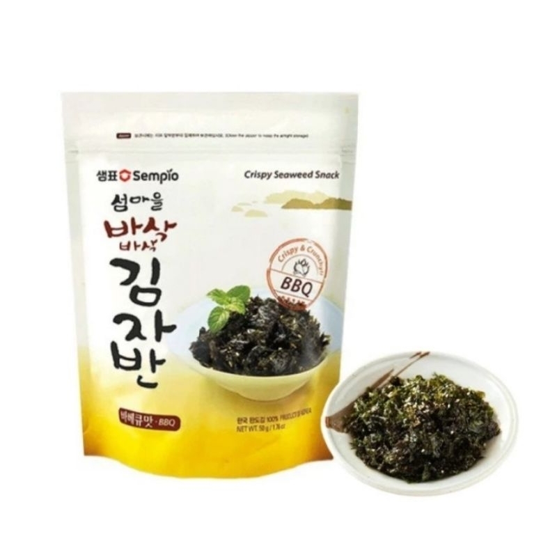 

Sempio Nori Rasa Barbekiu/Crispy Seaweed Snack 50gram