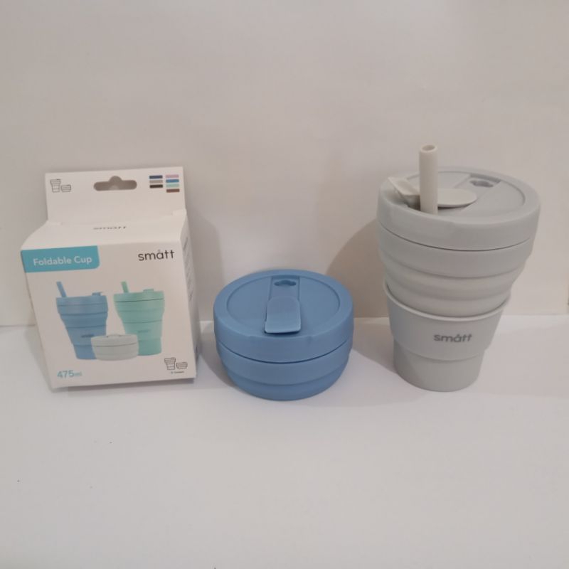 Smatt Foldable Cup - Gelas Kopi Portable Gelas Lipat Silikon