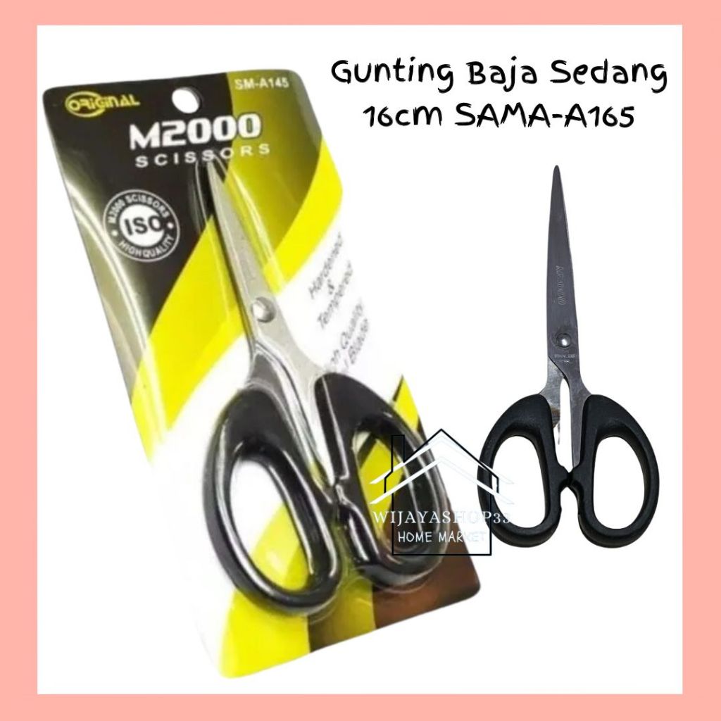 

Gunting Baja Sedang 16cm SM-A165