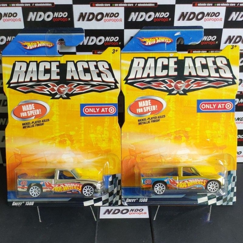 Hot Wheels Chevy 1500 Chrome - 2008 Race Aces [Target Exclusive]