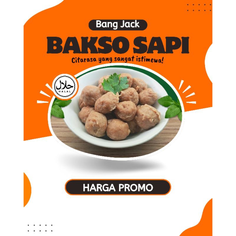 

Bakso Daging Sapi Bang Jack ISI 20Butir