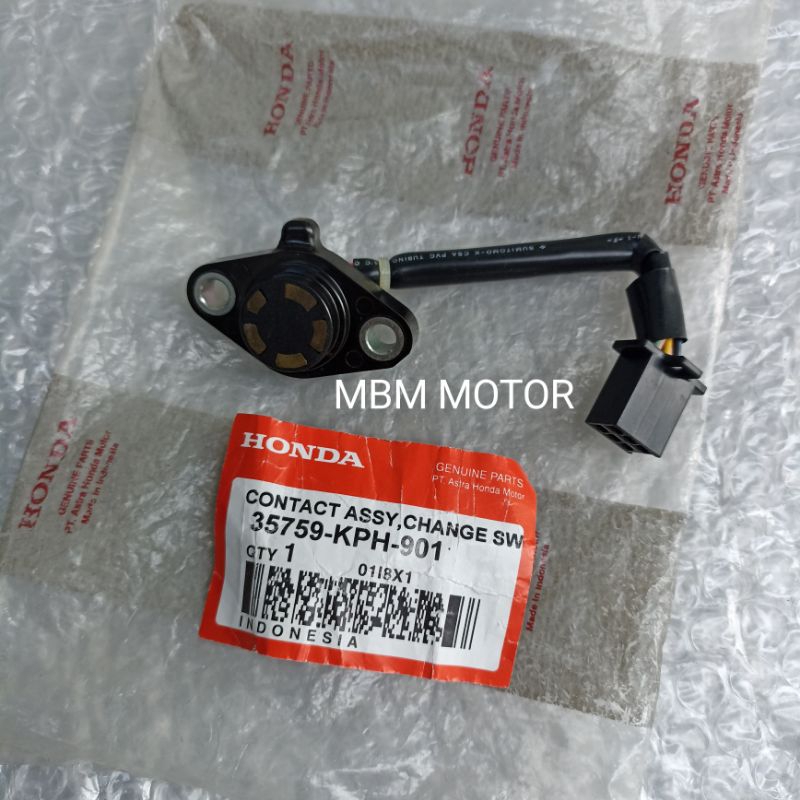 SWITCH NETRAL OPERAN GIGI GEAR 1234 HONDA KHARISMA KARISMA SUPRA X125 X 125 ORI AHM 35759-KPH-901 CO