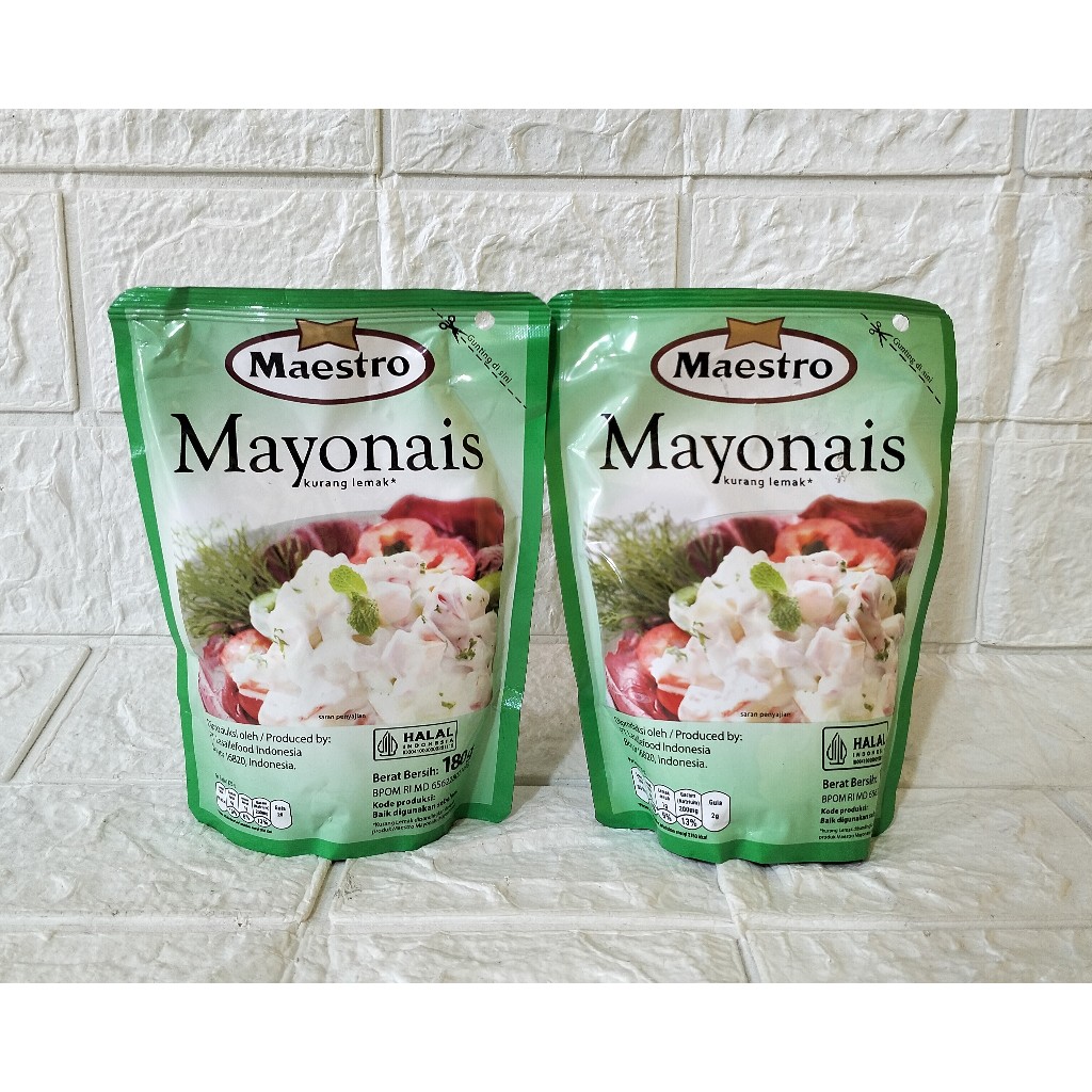 

Maestro Mayonais 180gr Free Bubble Wrap dan Dus Tebal