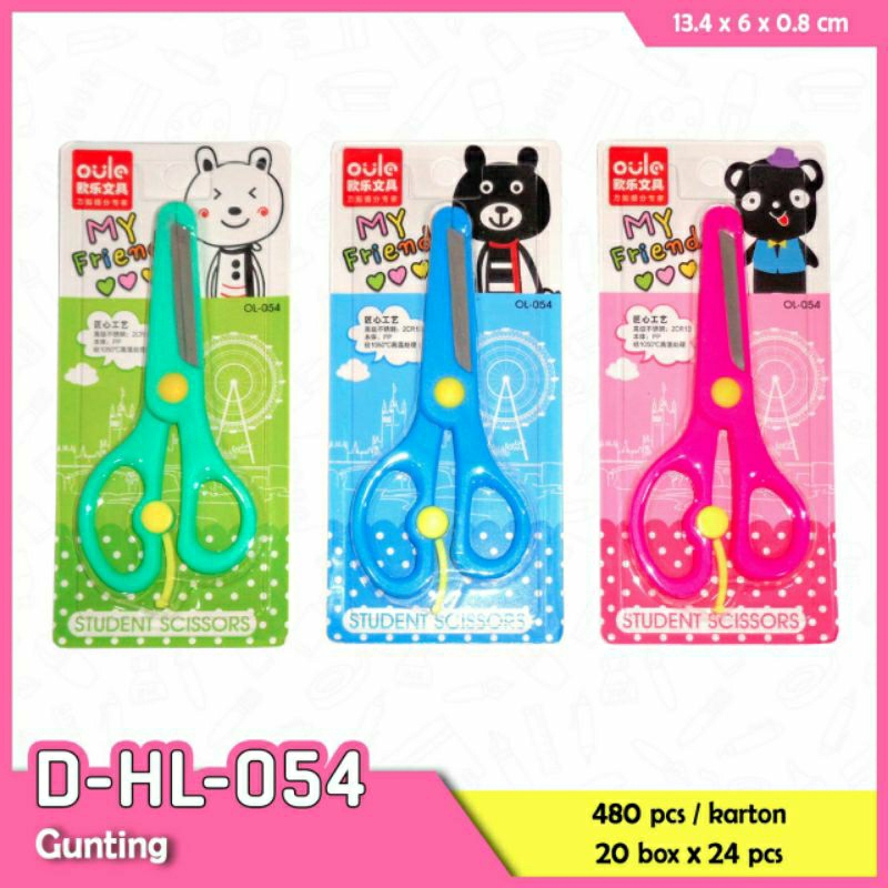 

Gunting kertas Anak My Friend lucu