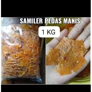 

Krupuk Samiller Pedas Manis 1KG | SAMILLER MENTAH