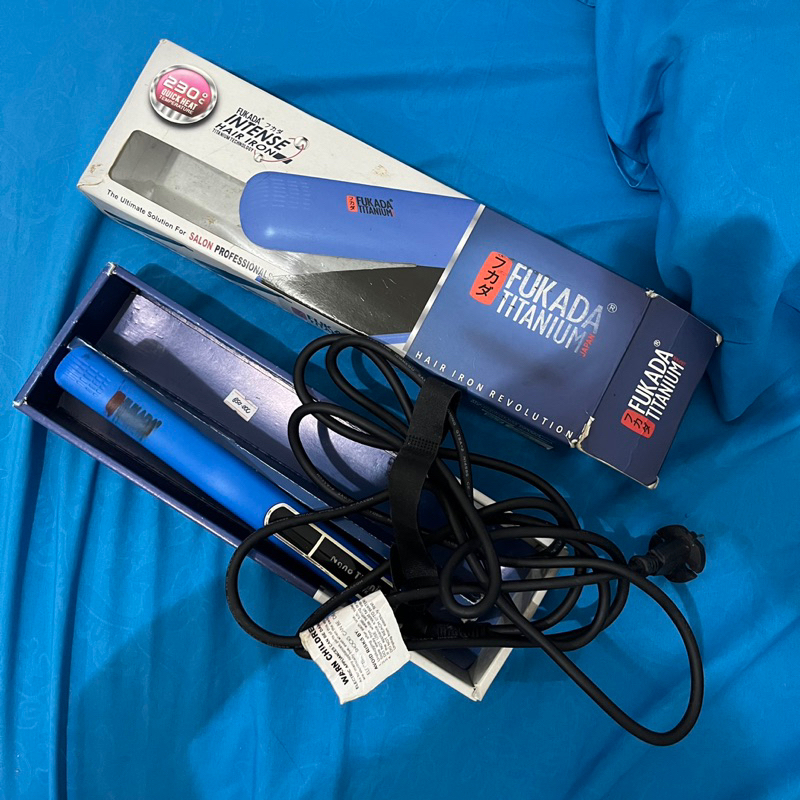 Catok Rambut Fukada Titanium Preloved