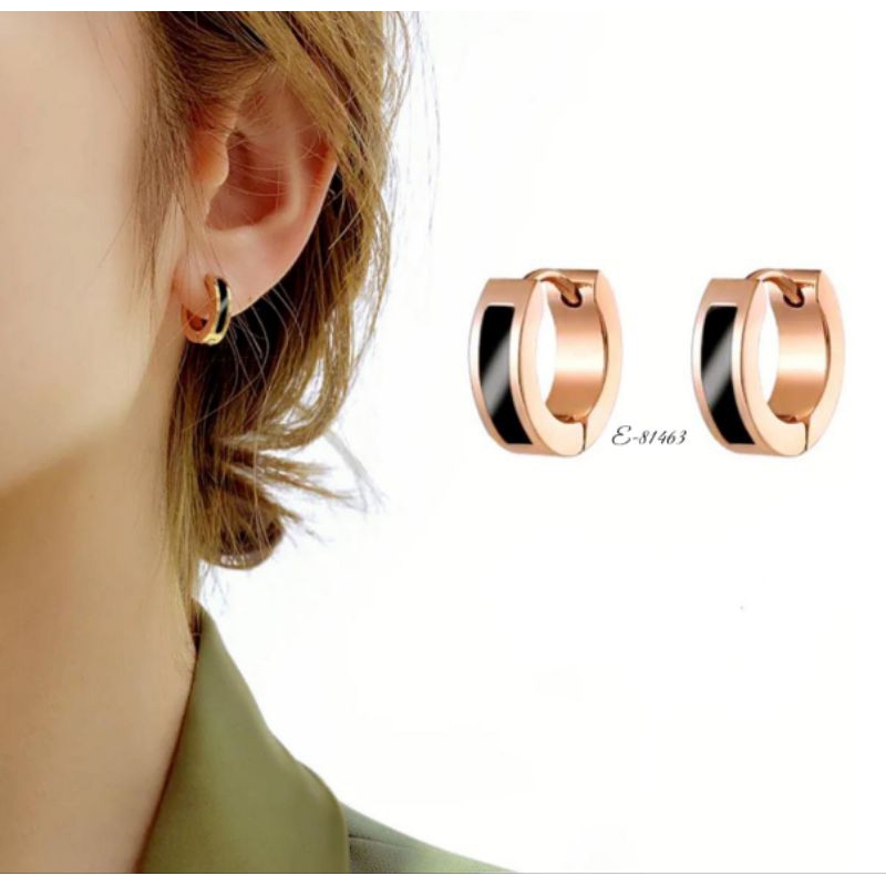 ANTING TITANIUM KERAMIK BULAT KECIL ANTI KARAT