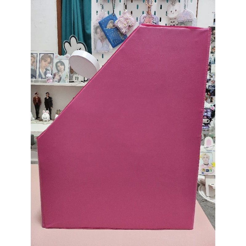 

[READY STOCK] File Holder/Box File Jumbo Pink