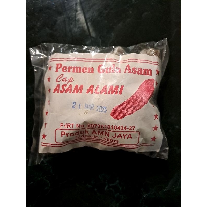 

permen asem jawa cap asam alami /permen asam jawa isi +- 40 biji