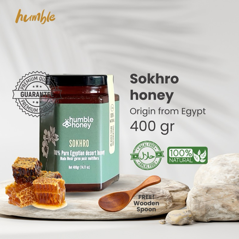 

MADU IMPORT PREMIUM SOKHRO 400GR -- HUMBLE HONEY