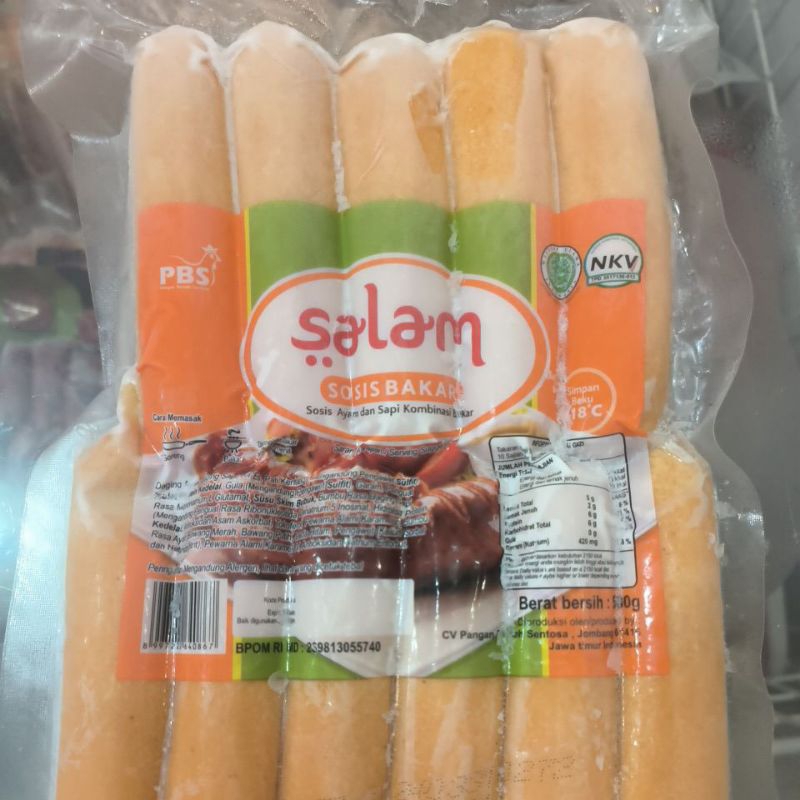 

Salam Sosis Bakar Kombinasi Mini 500gr