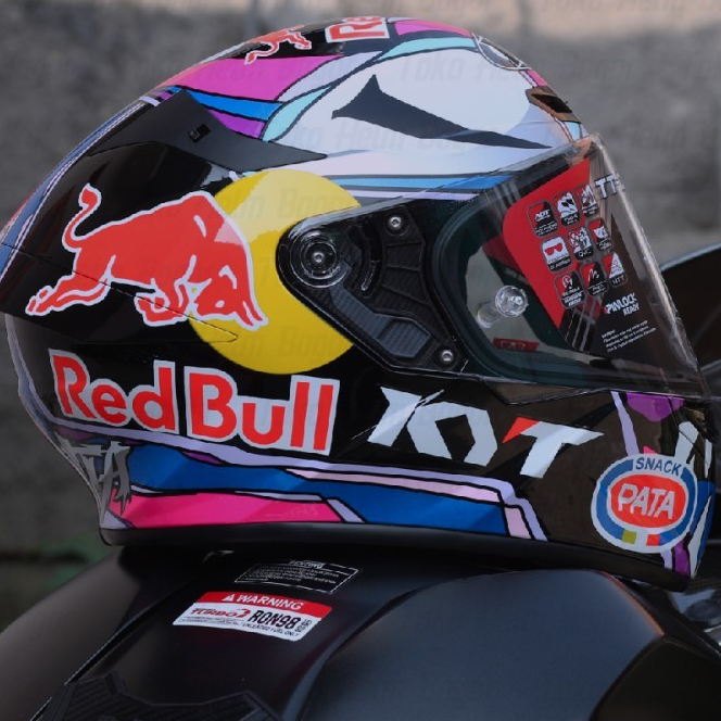 HELM KYT TT Course Bastianini 2022 repaint HELM FULL FACE