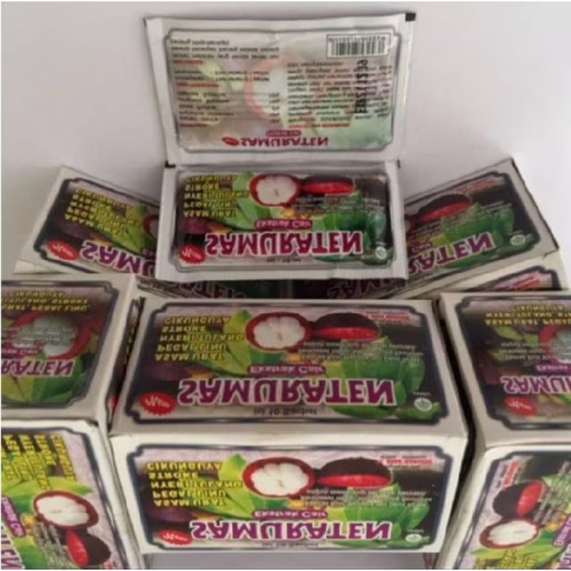 

Minuman kesehatan Mengandung extra kulit Manggis