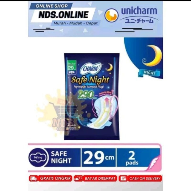 CHARM SAFE NIGHT 290mm Rencengan