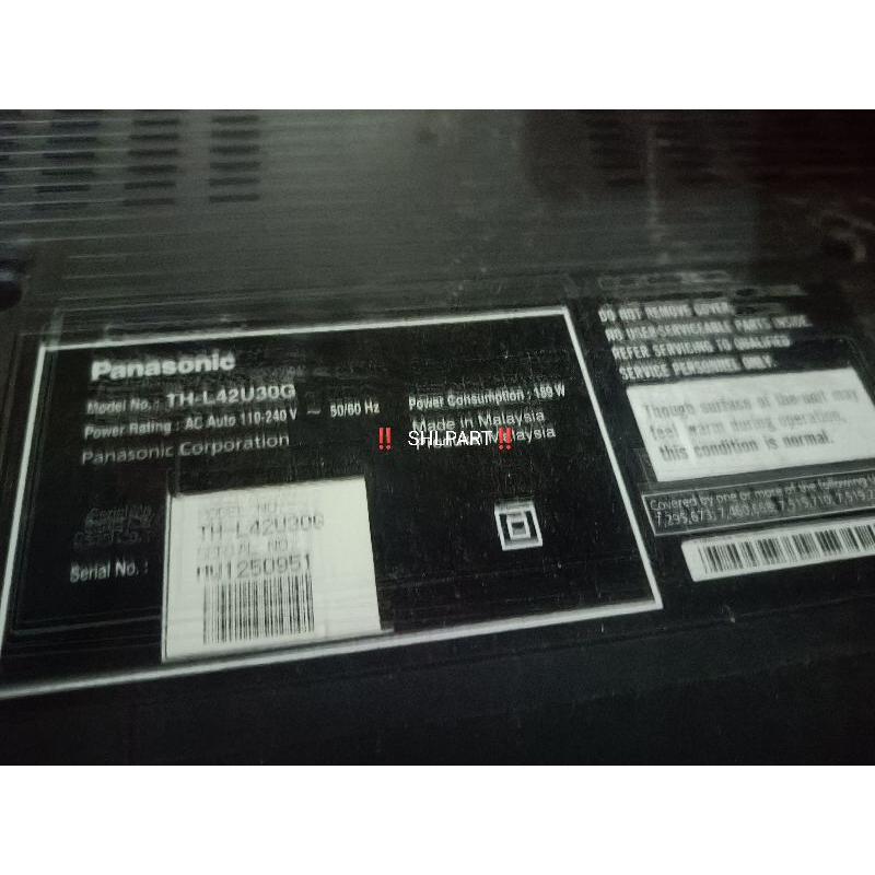 INVERTER BALAS DRIVER LAMPU TV LCD PANASONIC TH-L42U30G