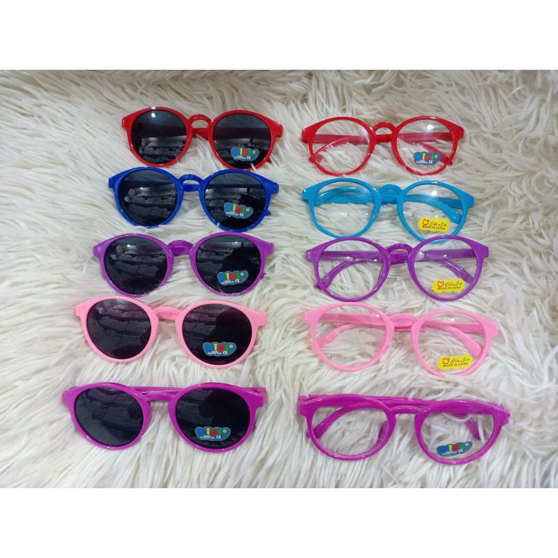 KACAMATA BOBOHO ANAK PRIA DAN WANITA ADA PILIHAN WARNA KACA HITAM DAN PUTIH