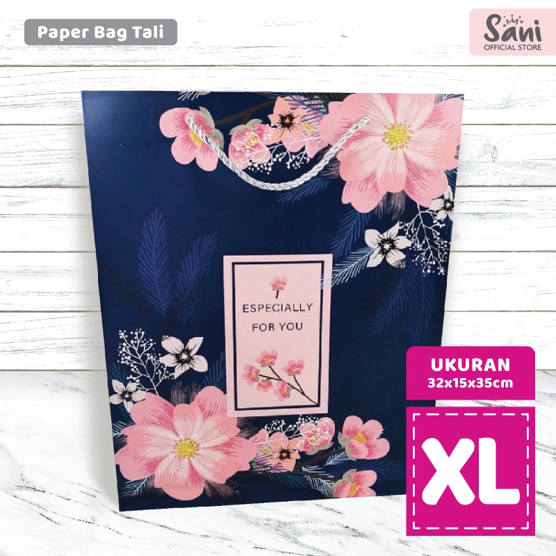 

Paper Bag Tali XL / Paper Bag Motif / Paper Bag Kado / Tas Ulang Tahun / Tas Kado - XL Simple (ATK)