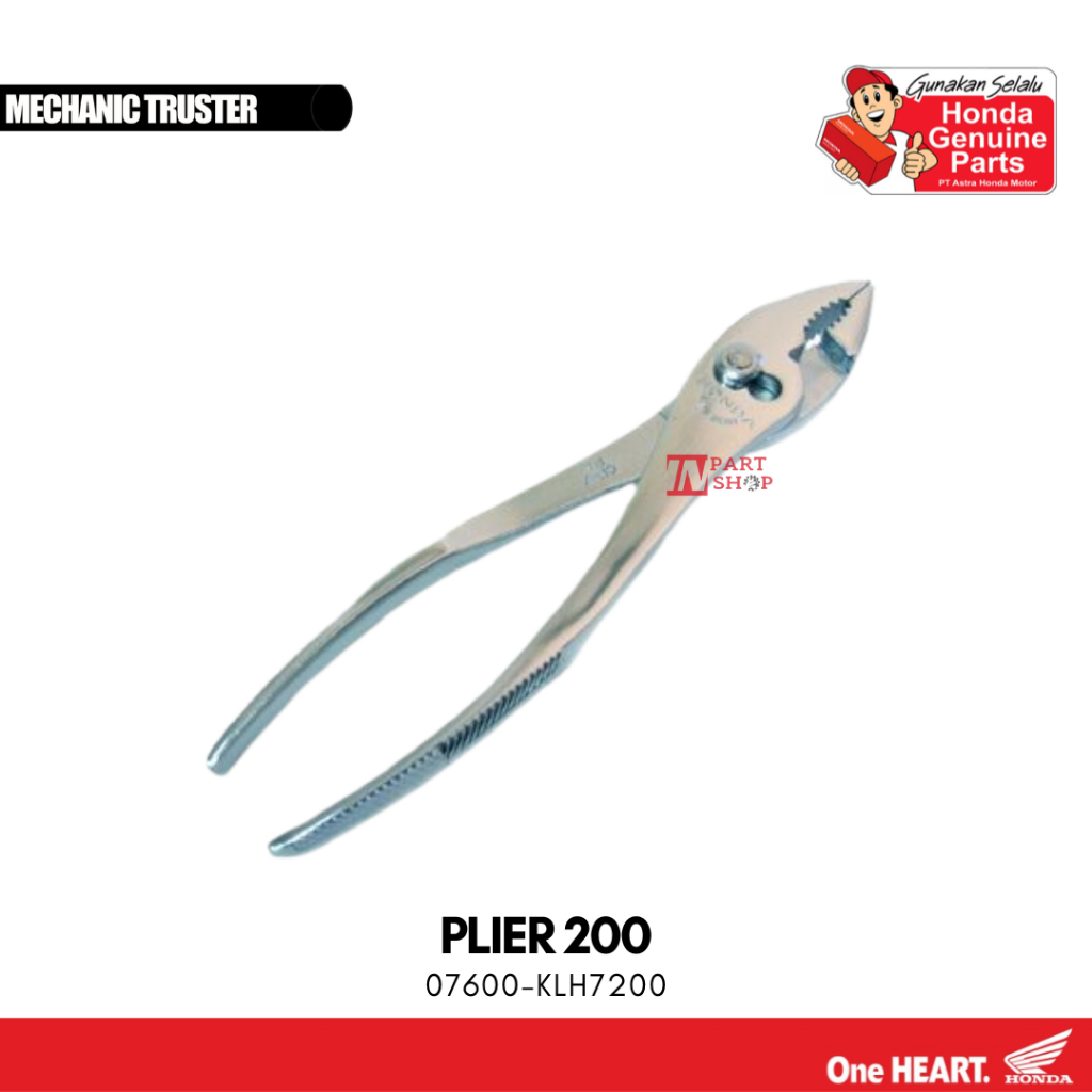 Tang Buaya (Plier 200) Original Honda KOWA / 07600-KLH7200