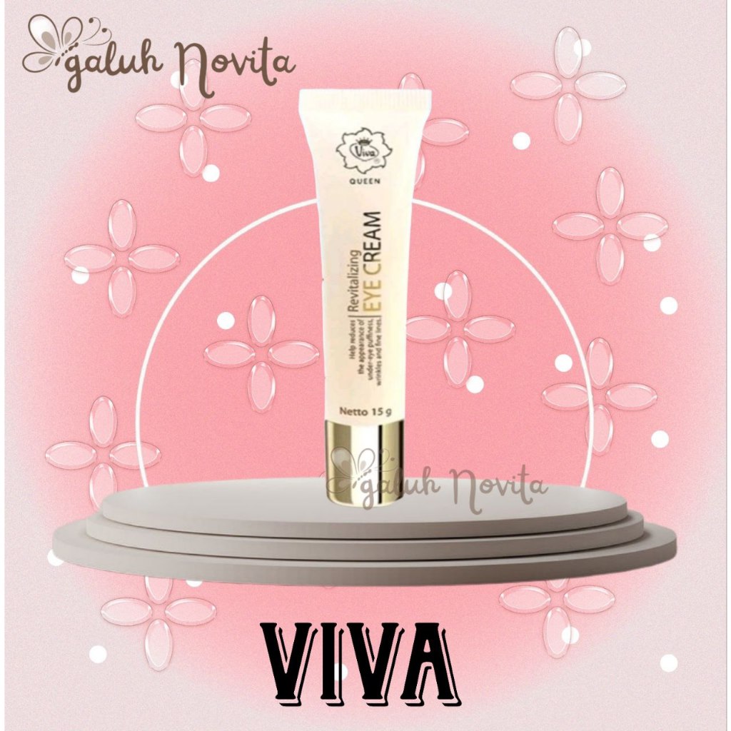 Viva Eye Cream Queen Revitalizing Atasi Mata Panda 15gr
