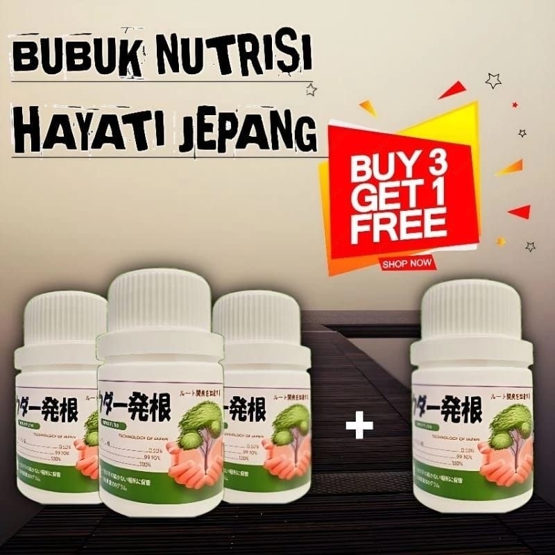 

BUBUK NUTRISI HAYATI JEPANG