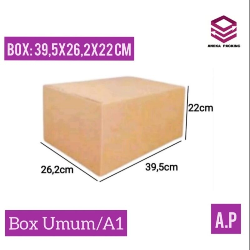 

Box 39,5x26,2x22 cm(amdk 24x600 ml)/Kardus/boxnormal/hampers/packing