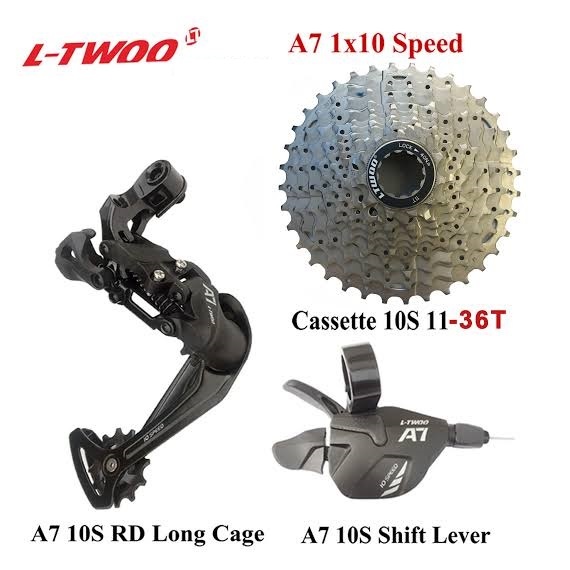 GROUPSET LTWOO A7 10 SPEED 42T NEW BARU SELI