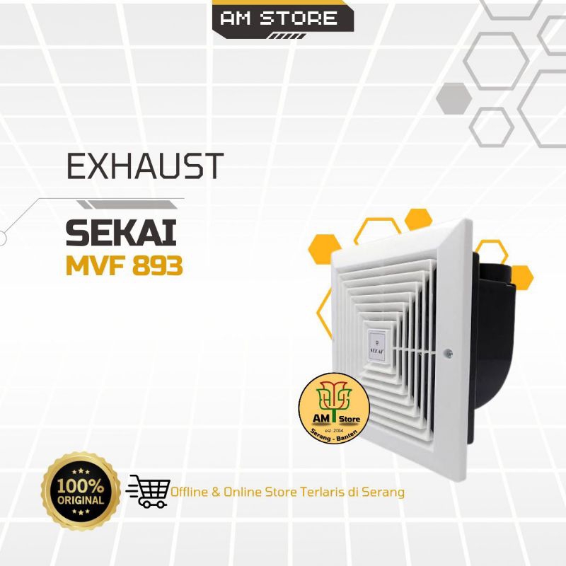 Exhaust Sekai MVF 893