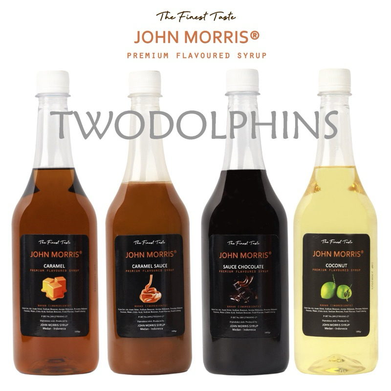 

TWODOLPHINS John Morris Caramel / Caramel Sauce / Chocolate Sauce / Coconut 1000 gr