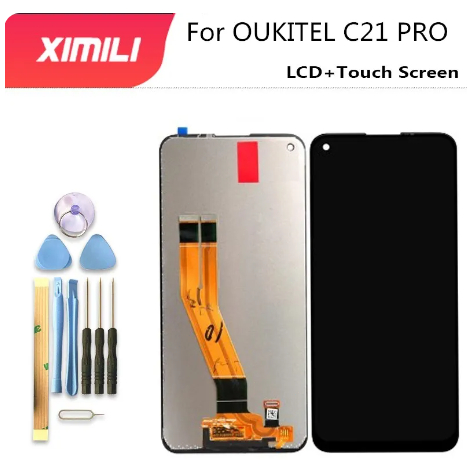 New Original For Oukitel C21 C21 Pro LCD Display + Touch Screen Digitizer Glass Panel Assembly For C