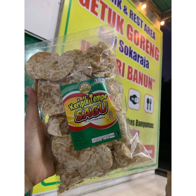 

Keripik tempe Sagu