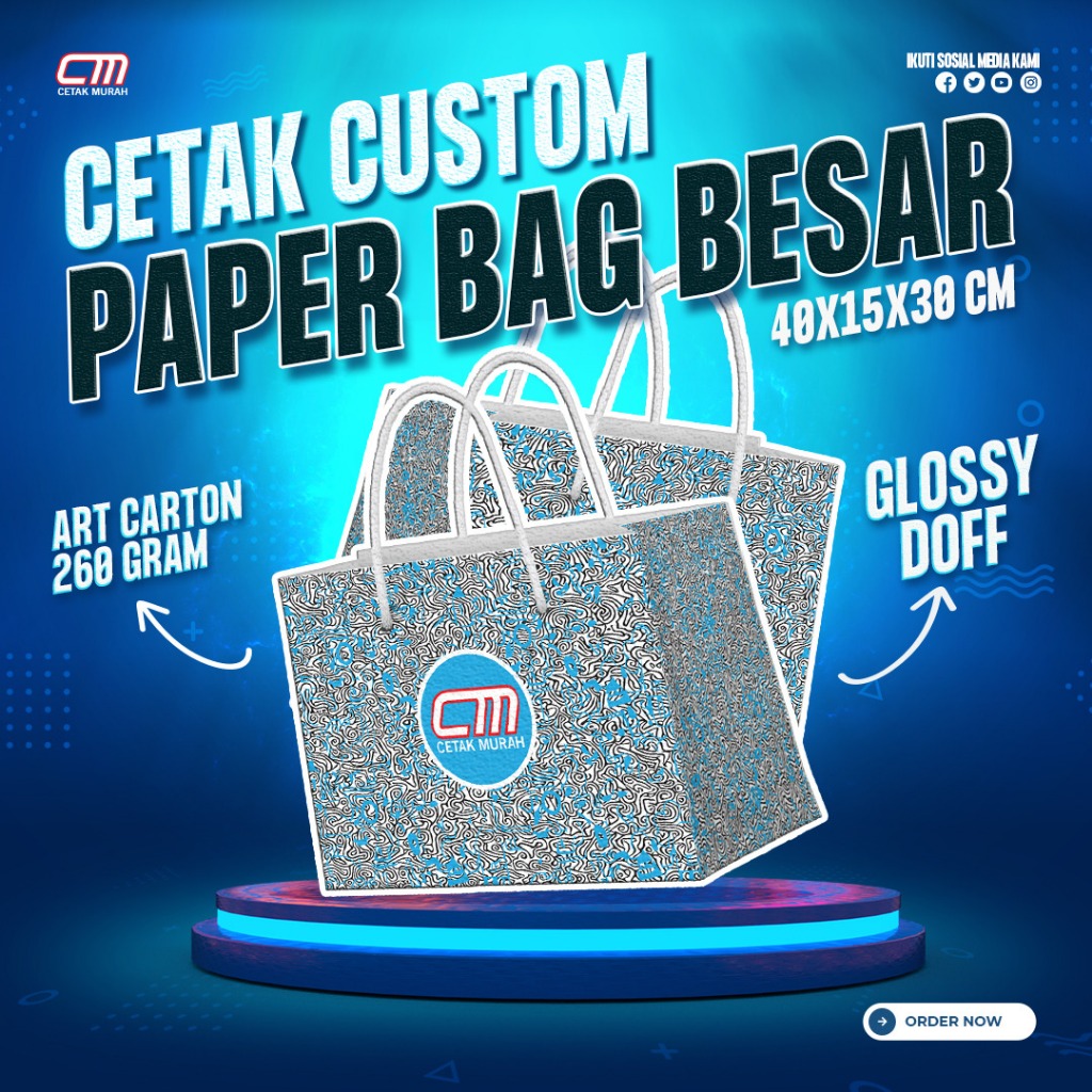 

PAPERBAG BESAR 40X30X15