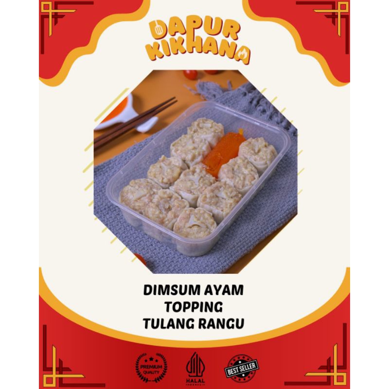 

Dimsum Ayam Frozen Food Topping Tulang Rangu by Dapur Kikhana
