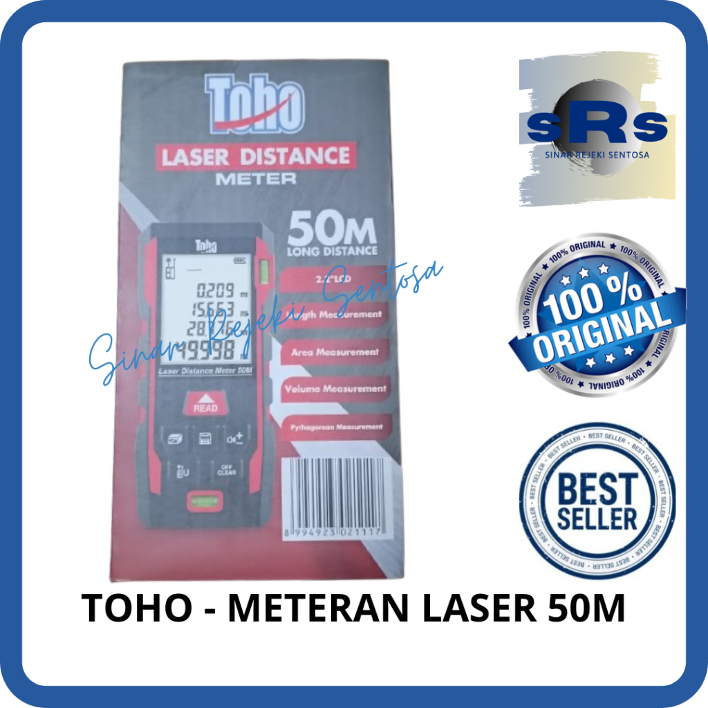 TOHO - LASER DISTANCE/METERAN LASER/LASER PENGUKUR JARAK