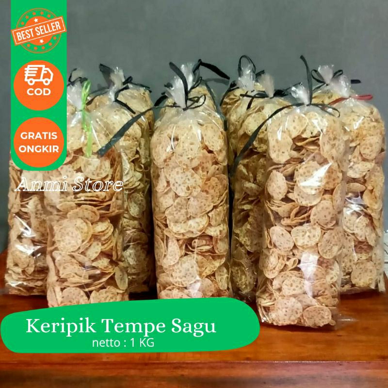 

Kripik Tempe Sagu / Kripik Crispy / Tempe Crispy 1 KG