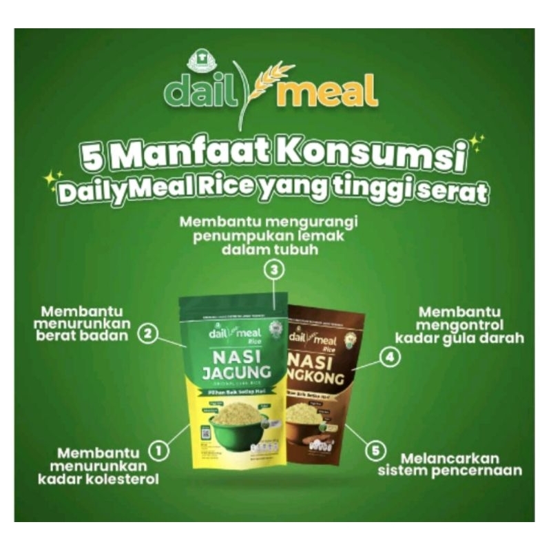 

Daily Meal Beras Nasi jagung,Beras Nasi singkong 1 Kg