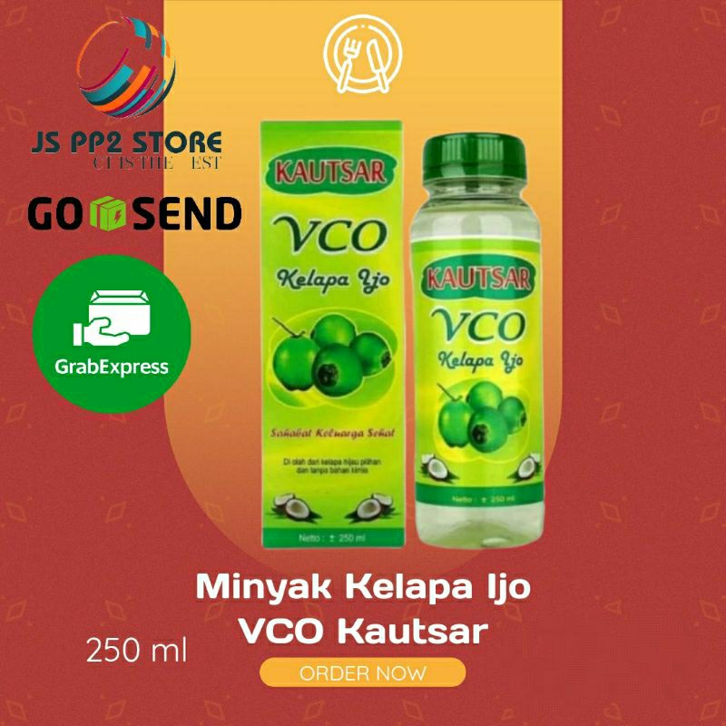 

VCO | Minyak Kelapa Ijo Kautsar 250ml VCO / Virgin Coconut Oil