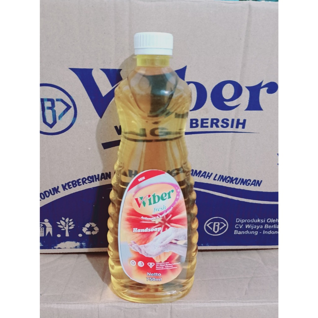 Pewangi Laundy Softener Wiber Fresh Pewangi Laundri Bilas Pakaian 750ml