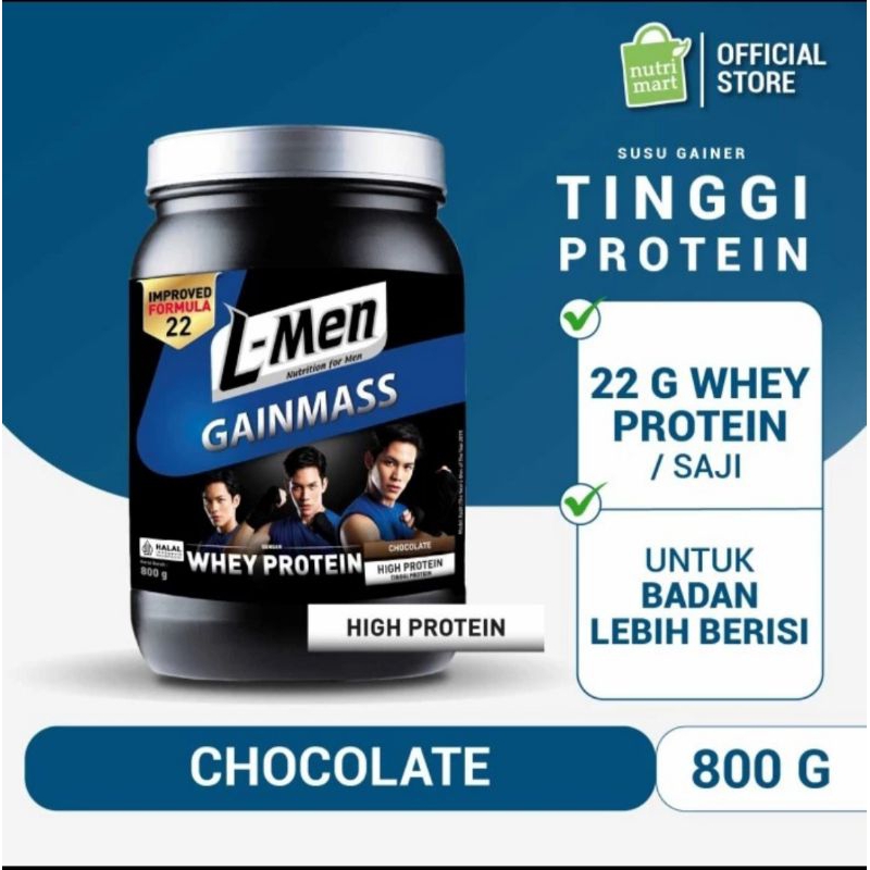 L-men gainmass L-men gain mass susu penambah berat badan
