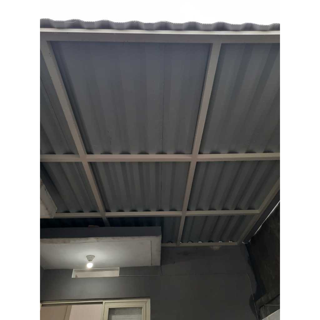 kanopi rumah modern minimalis surabaya bahan upvc