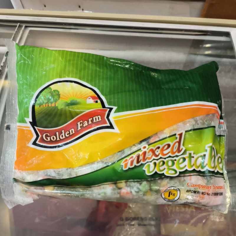 

Golden farm mixed vegetables 1kg