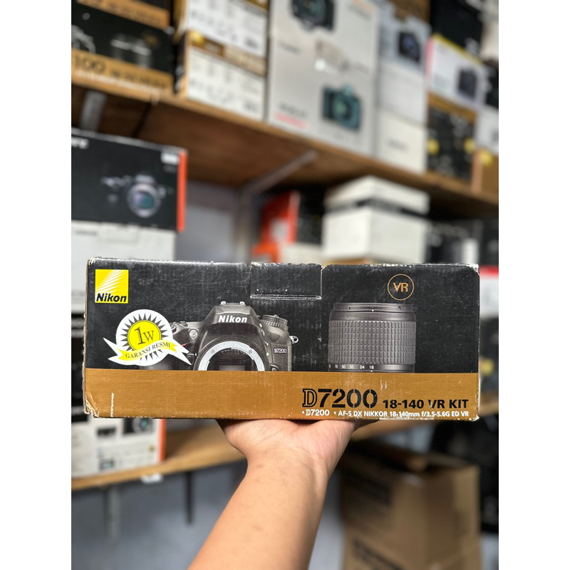 BOX BEKAS NIKON D7200 termurah di shopee
