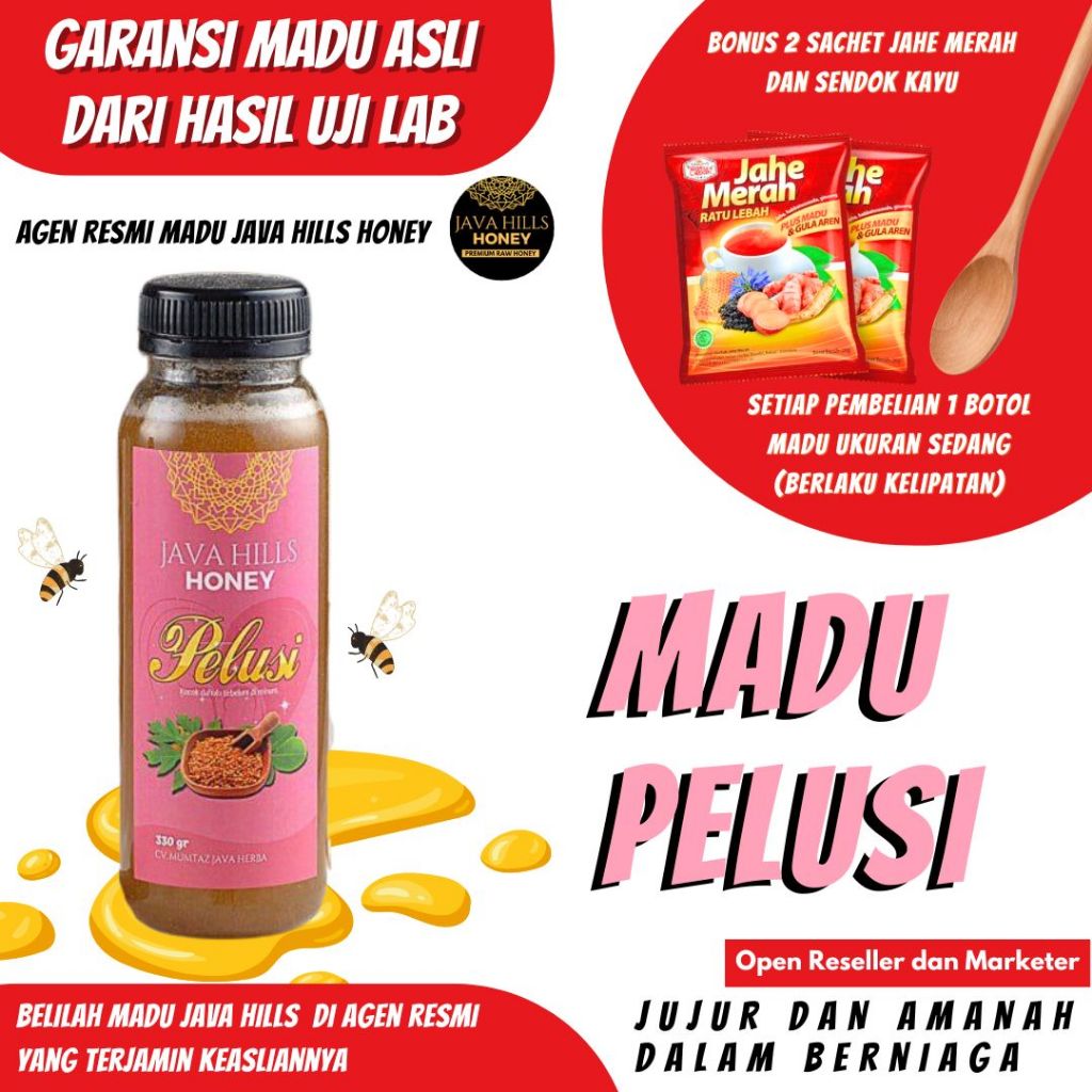 

MADU IBU HAMIL DAN MEYUSUI Madu Herbal Javahills Honey Pelusi Java Hills