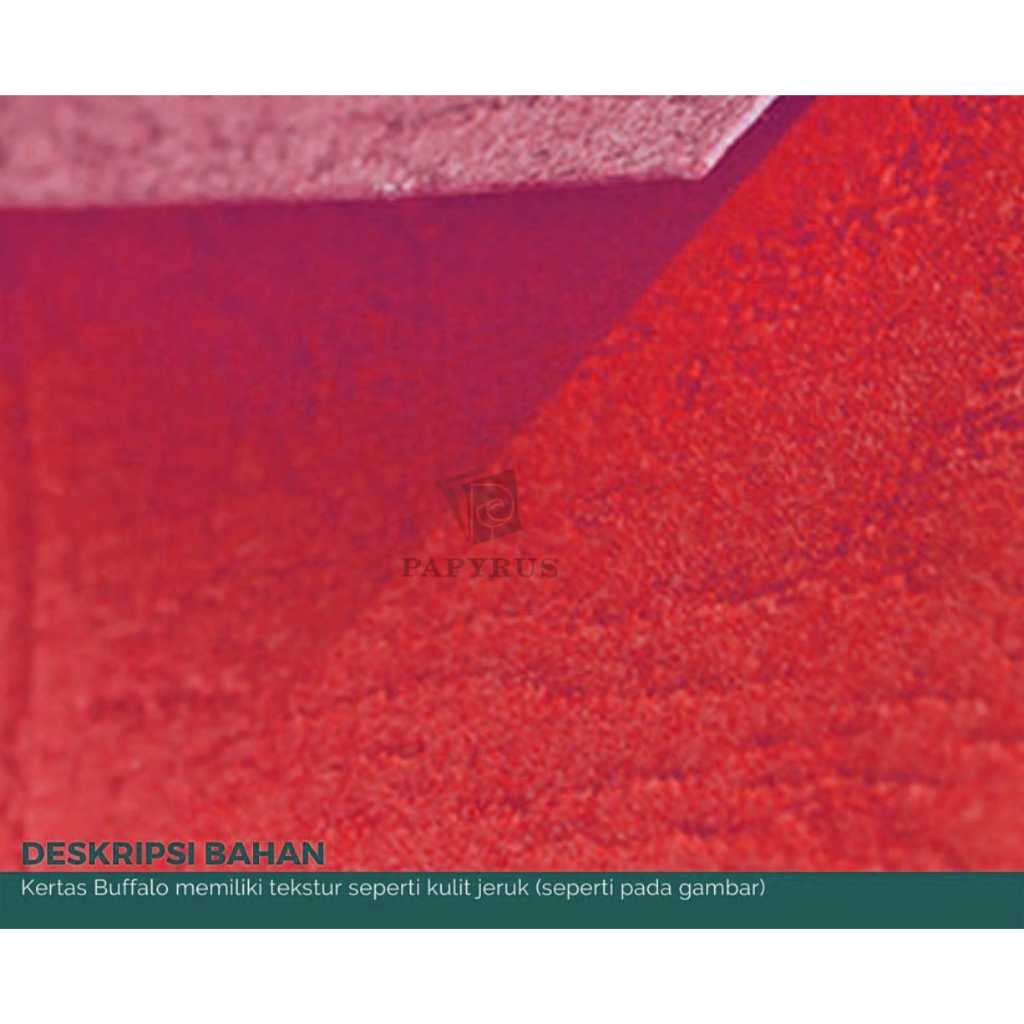 

KERTAS FANCY / KERTAS BUFFALO / FANCY BUFFALO RED 109 CM X 79 CM 220 GSM