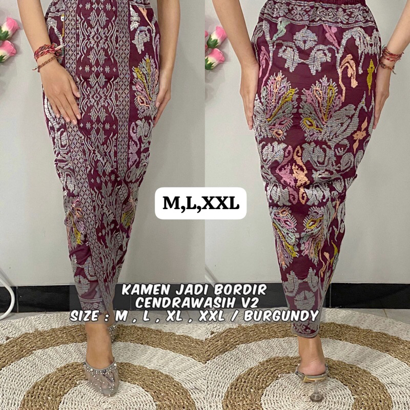 Kamen bordir strait cendrawasih V2