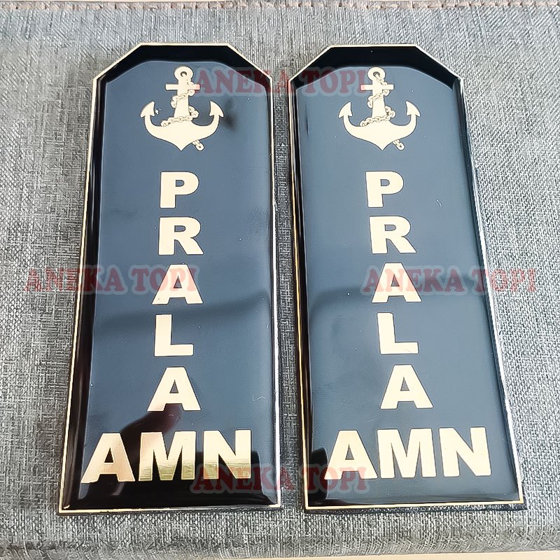 Evolet Prala AMN Pelayaran Atribut Taruna Evolet Pangkat Pelayaran - Aneka Topi