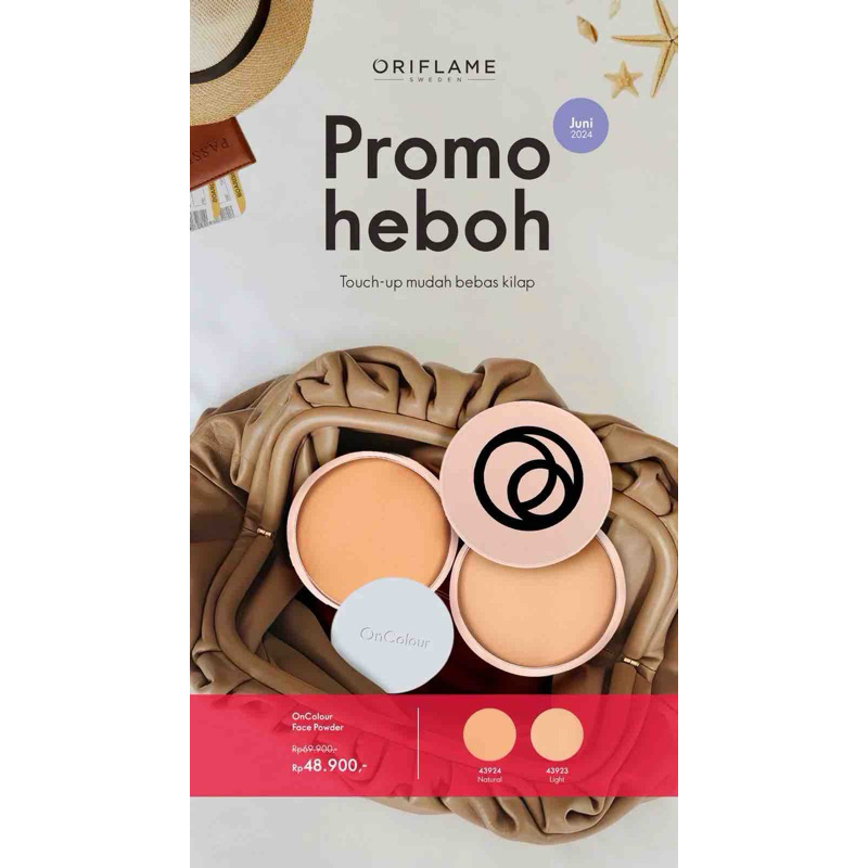 on colour face powder by oriflame brand partner