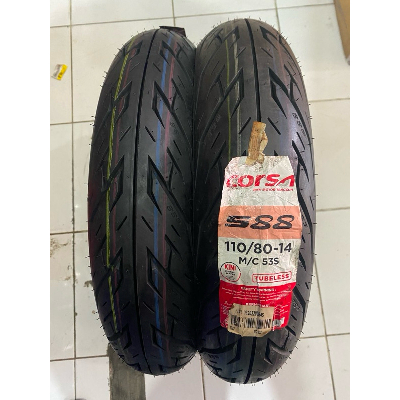 Ban CORSA S88 110/80-14(Tubeless)