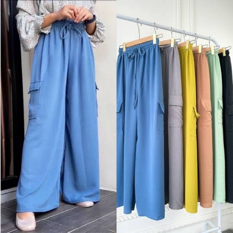 AISYAH KULOT CRINGKLE CARGO // KULOT CARGO JUMBO // KULOT CRINGKLE PREMIUM HITS