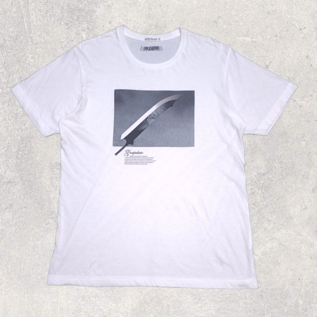 T-SHIRT UNIQLO X BLEACH SECOND ORIGINAL